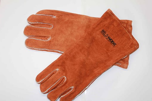 Welders Brown Gloves Split Cowhide